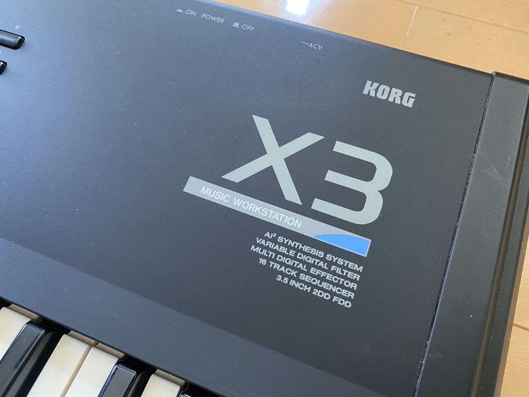 Korg X3 Keyboard Synthesizer 61-keys Music Workstation Used