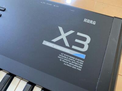 Korg X3 Keyboard Synthesizer 61-keys Music Workstation Used