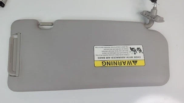 Kia Sedona 2006-2014 parasol lado del conductor izquierdo con espejo retrovisor gris OEM Foto 4 de 4