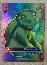 2021 Goodwin Champions Playing Cards #5 SPADES Concharida Turtle Upper Deck