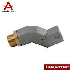 New 3/4" Fuel Swivel Fuel Transfer Hose Swivel 360 Degree Rotating Connector