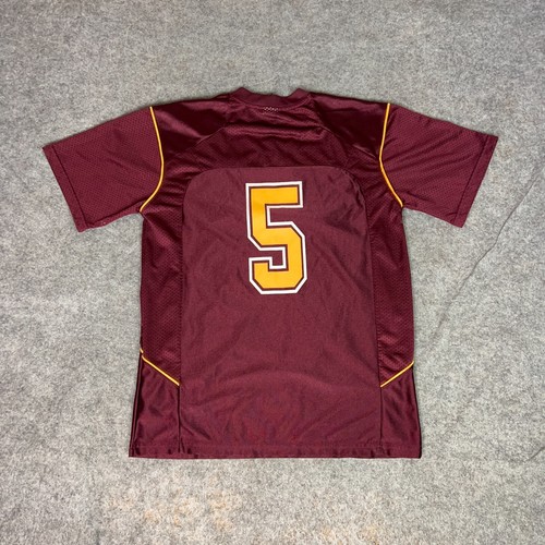 Minnesota Gophers Boys Jersey Extra Large Maroon Gold Nike Youth Football Sport - Picture 7 of 10