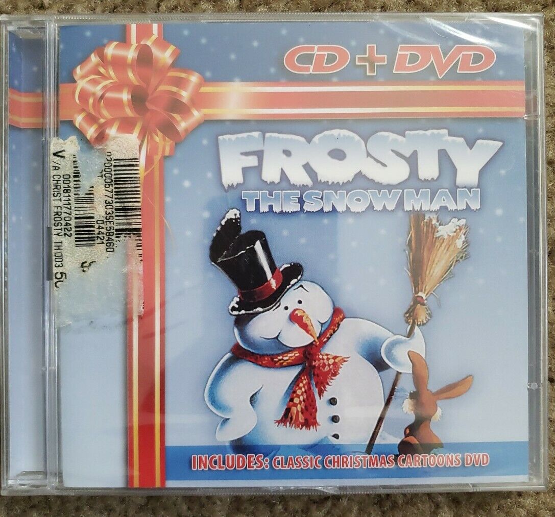 Frosty the Snowman CD+DVD New Sealed