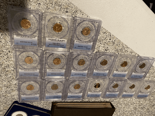Dansco Album w 105 Lincoln Cents 1900's + 16ea PCGS graded Pennies + more! - Picture 19 of 19