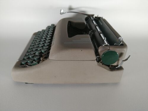 Súper máquina de escribir silenciosa Smith Corona años 50 vintage con estuche - ¡Probada! - Imagen 7 de 13