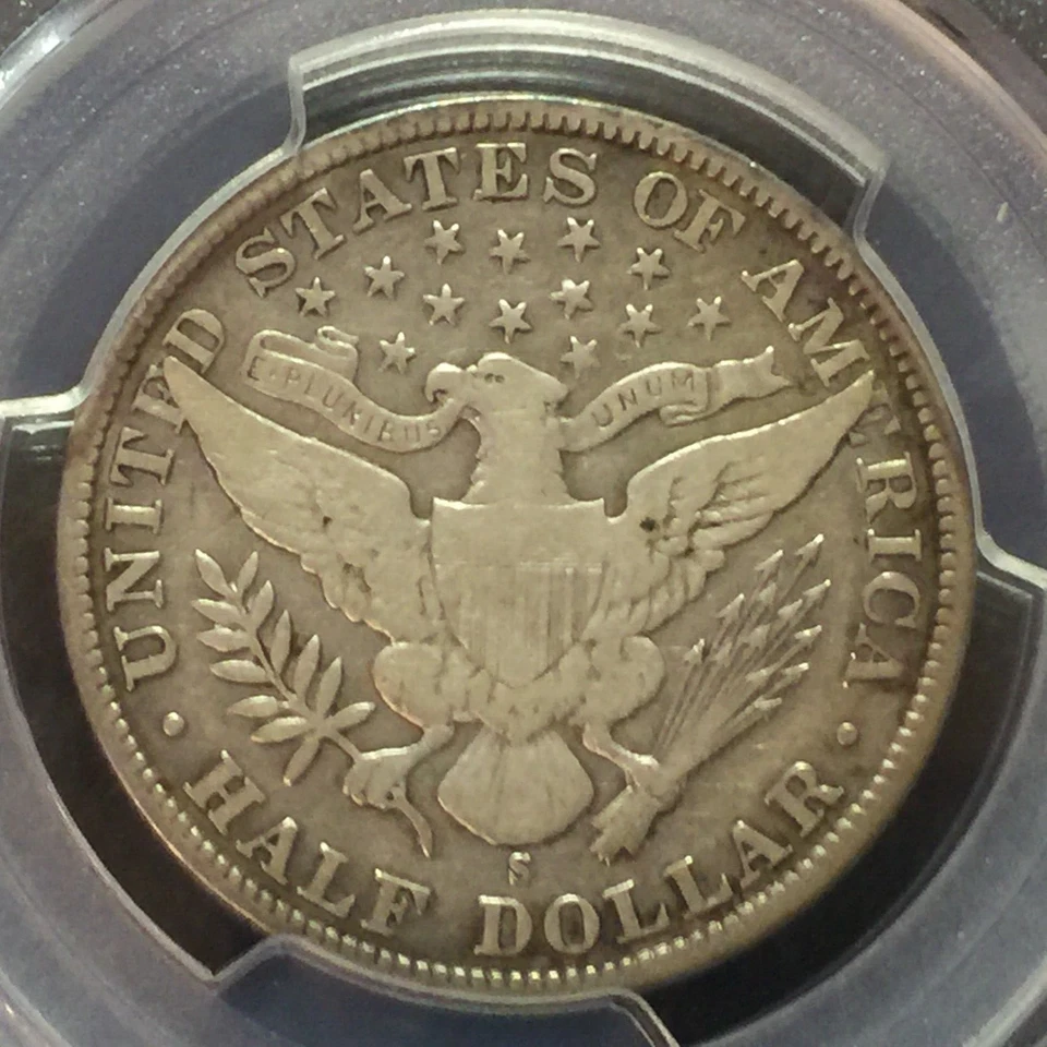1904-S PCGS F-15 Barber Half Dollar LITY and Most all of BER Key Date # - Image 2 of 4
