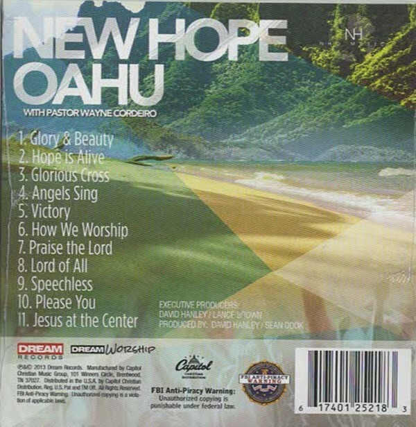 NEW HOPE OAHU with PASTOR WAYNE CORDEIRO - CD | eBay
