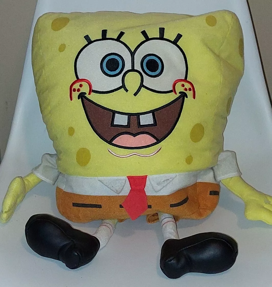 SPONGEBOB SQUAREPANTS Plush Cuddle Pillow Jumbo Large 19 eBay