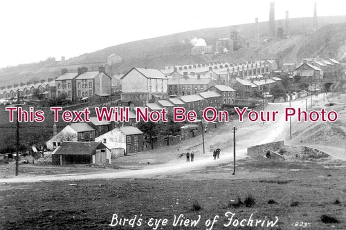 WL 1146 - Birds Eye View Of Fochriw, Wales c1929