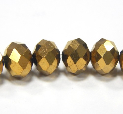 Tschechische Kristall Perlen Rondell 4 x 3 mm 30stk Glasperlen Schmuck Wählen - Afbeelding 10 van 51