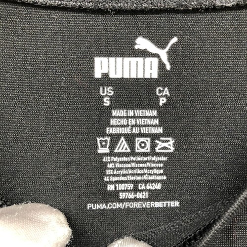 Puma Active 2 Piece BUNDLE Womens S Black Leggings Long Sleeve T Shirt Gym - Picture 10 of 10