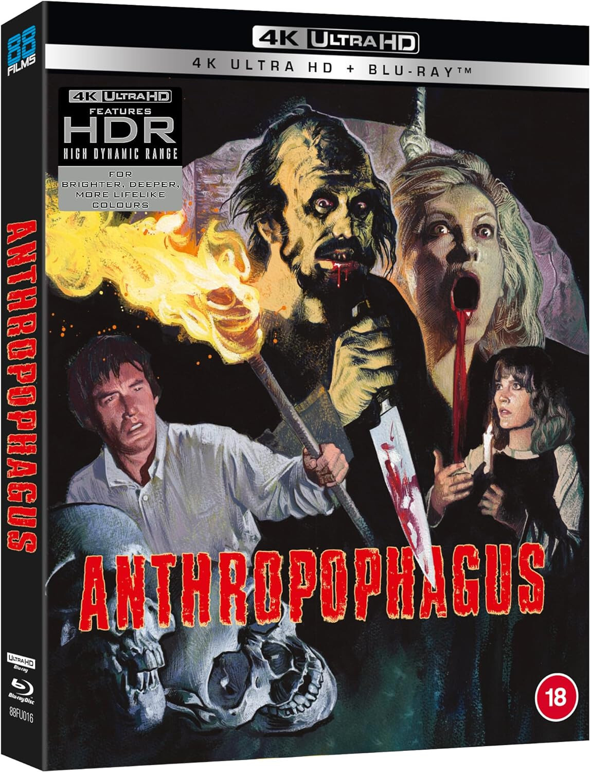 Anthropophagous (Import UK) (4K Ultra HD + Blu-Ray Disc)
