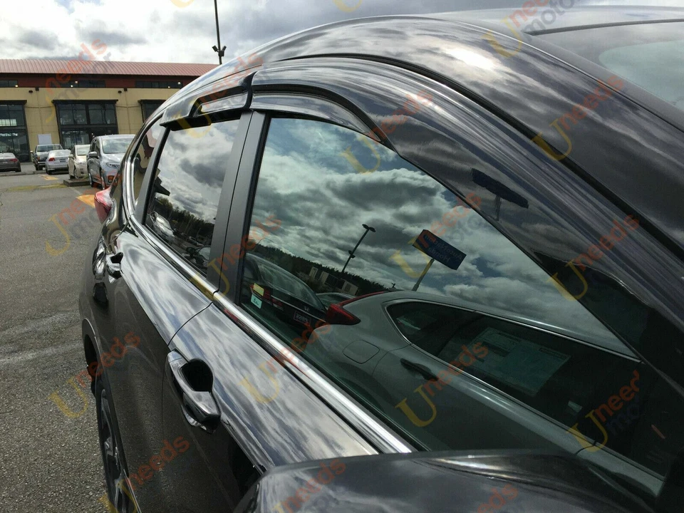 Fits Scion xB 2008-2015 Rain/Sun Guard 3D Window Visor Vent Door Deflector - Image 3 of 4