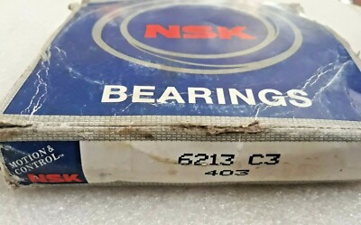 6213 C3 Ball Bearing 65x120x23MM NEW NSK JAPAN BOX PACK LOW PRICE 6213C3