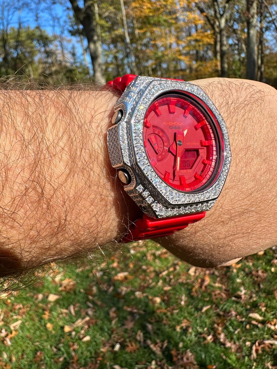 美品✨CASIO G-SHOCK GA-2100 5611 メンズ レッド 楽天市場】BOX訳あり G-SHOCK ga-2100 ジーショック g-shock