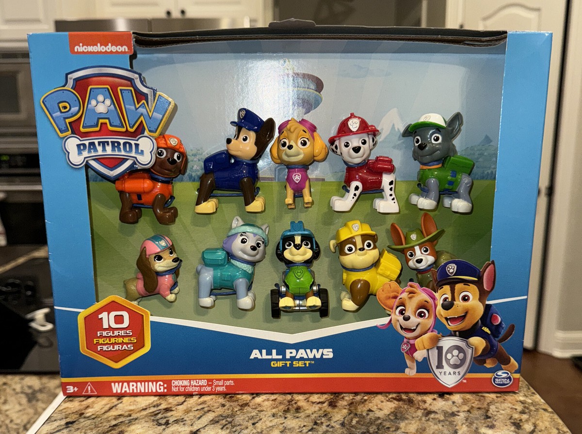 PAW Patrol - 6065255 - Figure Gift Pack - 10th Anniversary | eBay