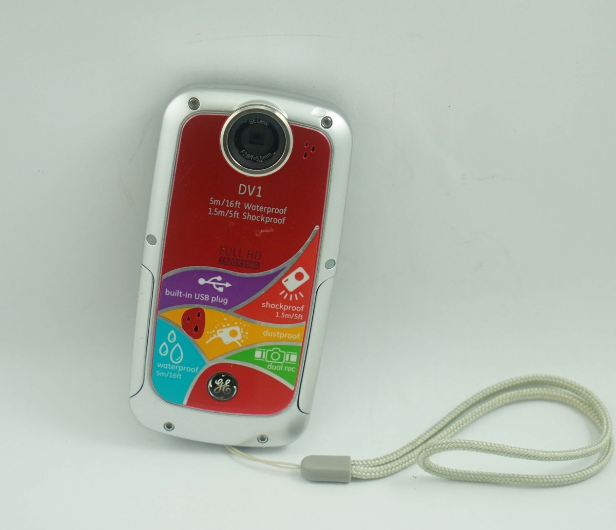GE DV1 Waterproof/Shockproof Video Recorder | eBay