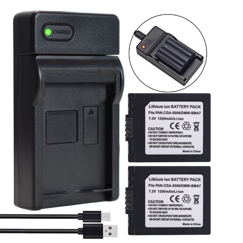 Battery or Charger for Panasonic Lumix CGA-S006 DMC-FZ7 DMC-FZ35 DMC-FZ38 FZ50 - Picture 8 of 51