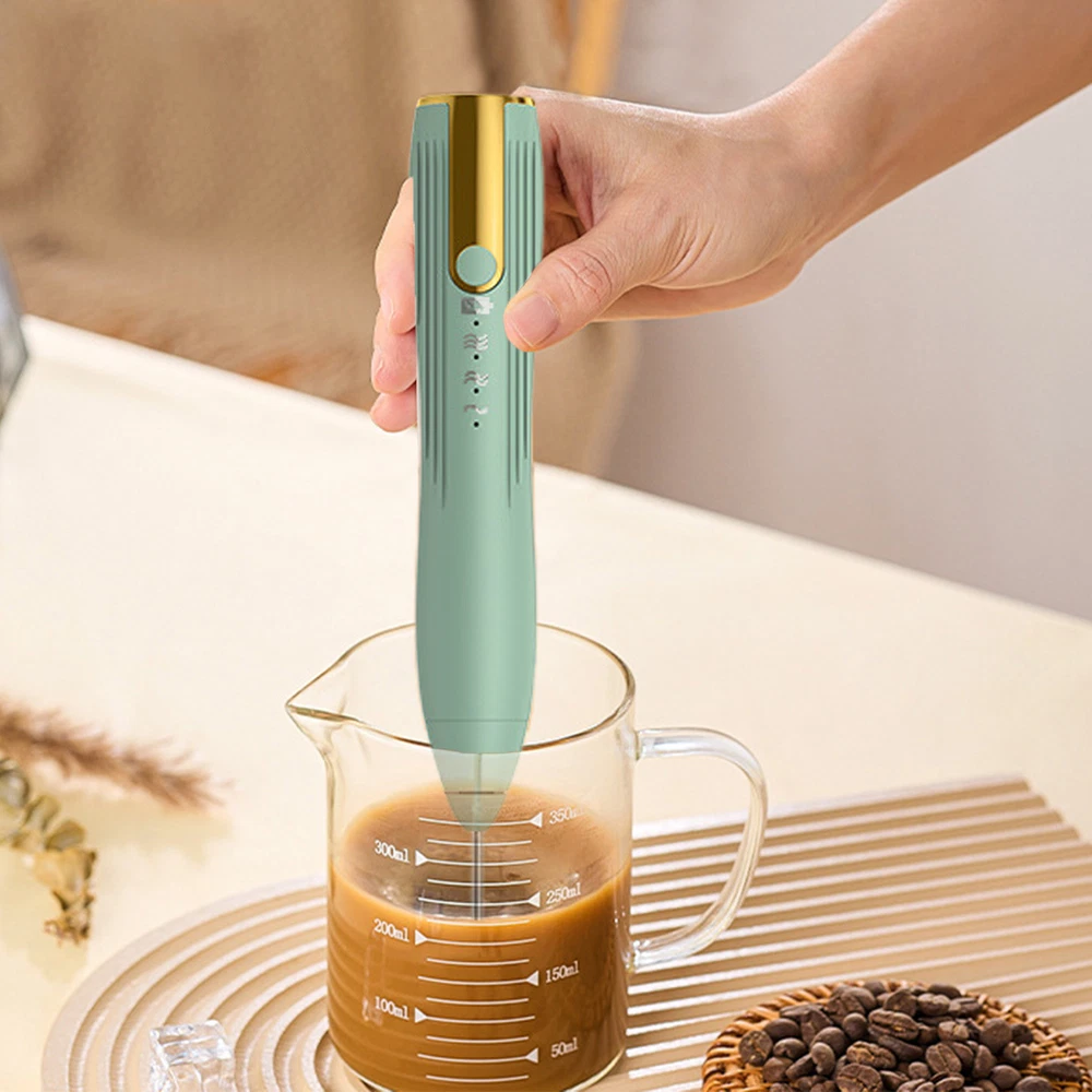 Milk Frother Handheld Whisk Milk Frother Wand Electric Whisk Drink Foam regular Milk Frother Handheld Whisk Milk Frother Wand Electric Whisk Drink Foam regular