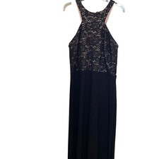 R M Richards black gown, NWT, size 12