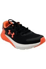 Under Armour Boy's Charged Rogue 3 Athletic Sneaker Black/After Burn