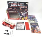 Transformers INFERNO w/Original Box & Instructions Vintage Hasbro 1985