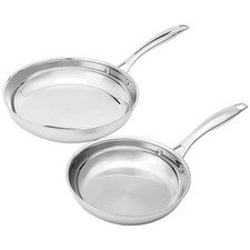 Versatile Oven Safe Stainless Steel Frying Pa...