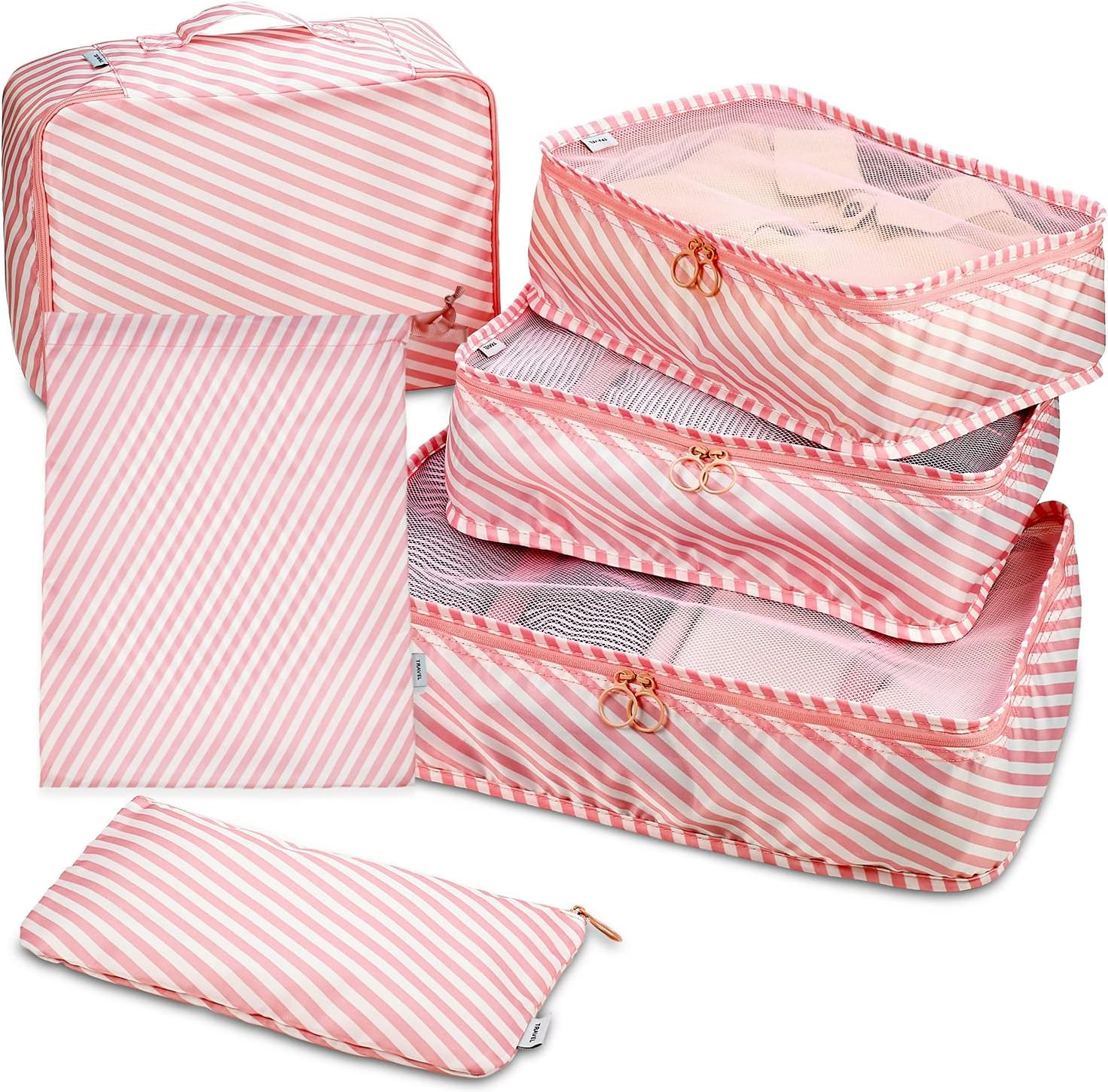 Cubi Organizzatori Valigia Premium - Set 6 Pezzi per Viaggi Business