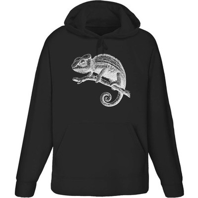 Hoodie / Kapuzenpullover ''Chamäleon auf Ast'' für Erwachsene (HO049273)