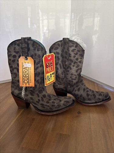 Corral Leopard Stiefel Neu Größe 6,5