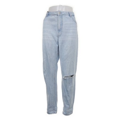 Bershka Denim, Jeans, Größe: 42, Blau, Einfarbig, Denim, Damen #Uag