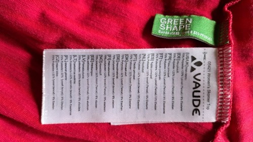 Vaude Sport Top, rot, neuwertig, Gr S/38 - Bild 5 von 5
