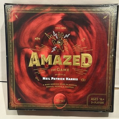 Amazed The Game Neil Patrick Harris Theory11 Puzzle Board Game NPH Unused