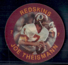 1984 7-11 Slurpee Super Star Coins West #20 Joe Theismann Redskins NM-MINT