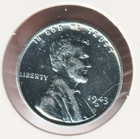 1943 WWII Lincoln Wheat Steel Penny Collectible US Collection Very Good War Coin