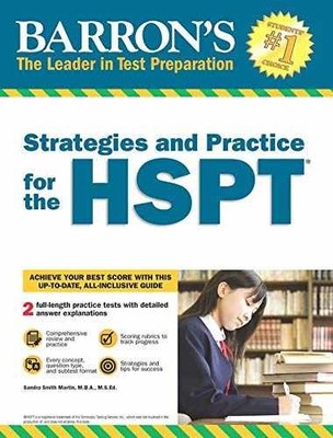 Strategies and Practice for the HSPT - Paperback, by Martin Sandra - Very Good h