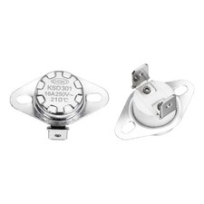 KSD301 Thermostat 210  /410 F 16A N.C Temperature Switch 2 Pcs