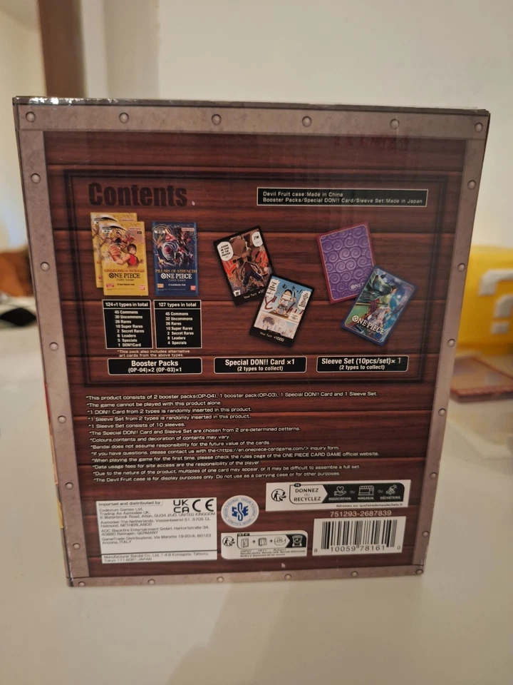 GCC One Piece Devil Fruits Collection Vol.1 - 3 Buste di Espansione (DF-01) - Immagine 2 di 4