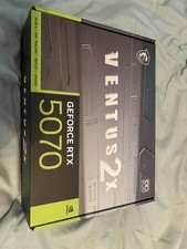 MSI NVIDIA GeForce 5070 RTX Graphics Card