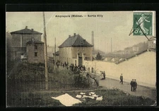 Old postcard Amplepuis, release Villy 1928 
