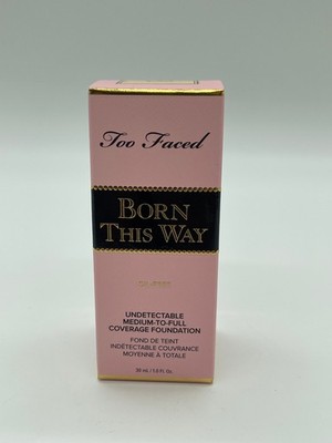 TOO FACED Born This Way SNOW Oil-Free Undetectable Foundation 1 oz New in Box