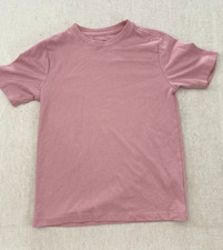 Wonder Nation T-Shirt Boys Medium Pink Crew Neck Short Sleeve Casual Pullover