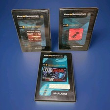 M-Audio Pro Sessions CD Software Set Vol. 9,30,39 - 2 New/Sealed / 1 Opened