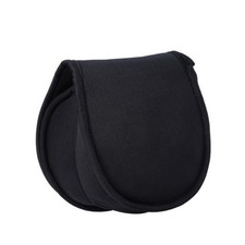 Fishing Reel Protective Storage Bag Neoprene Reel Gear Pouch Size M Black