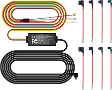 Dash Cam Hardwire Kit Full Set Hard Wire Kit Fuse for P1 Duo black