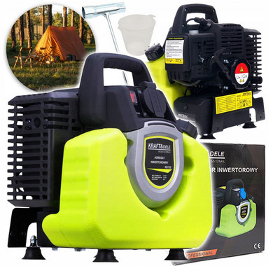 kd132 Inverter Stromgenerator 1kW 230V 2-Takt leise tragbar Camping Notstrom