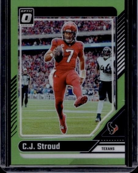 2024 Donruss Optic #76 C.J. Stroud Lime Green #/50