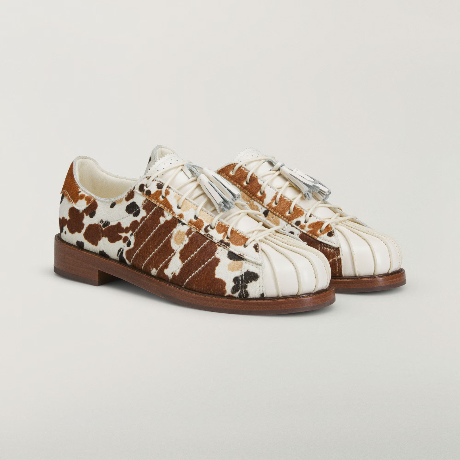 adidas Superstar Dress Shoe CLOT by Edison Chen Cow Print - JS5024 thumbnail 5