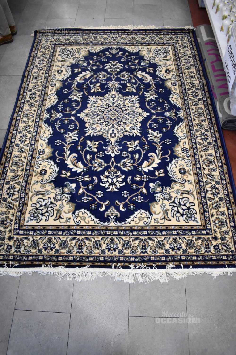 Classic Fantasy Rug 160x230 Cm Blue Beige Green | eBay