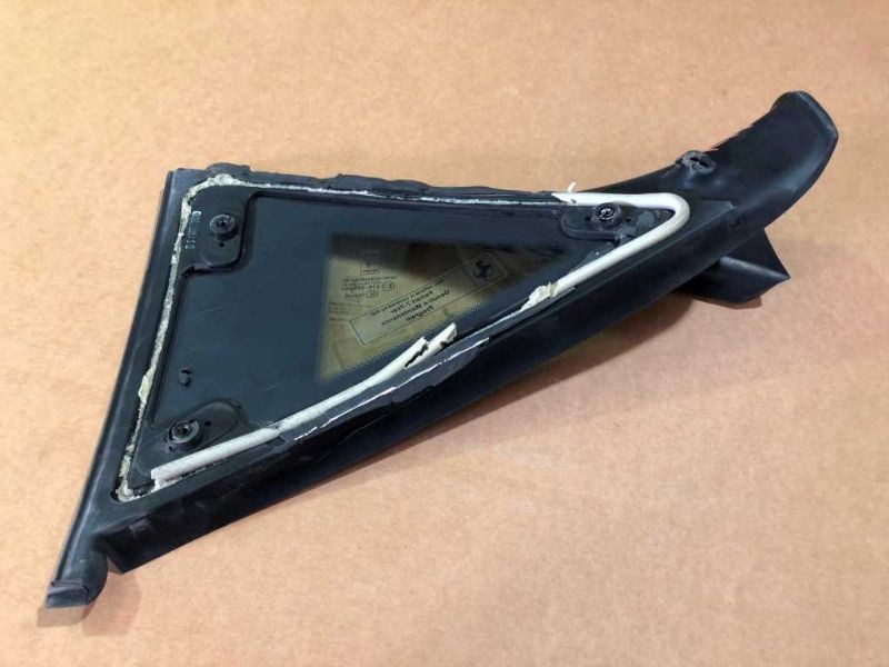 2014 Ferrari 458 Italia F1 Coupe USED RH Right Rear OEM Quarter Glass Window